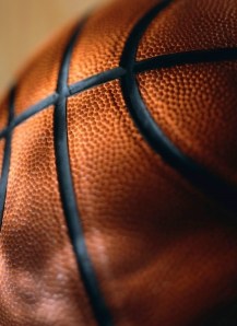 basketball closeup